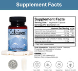 Calciven Natural Bone Support Supplement, Vegetarian, Gluten-Free 30 Count (Pack of 1)