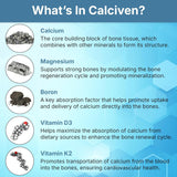 Calciven Natural Bone Support Supplement, Vegetarian, Gluten-Free 30 Count (Pack of 1)